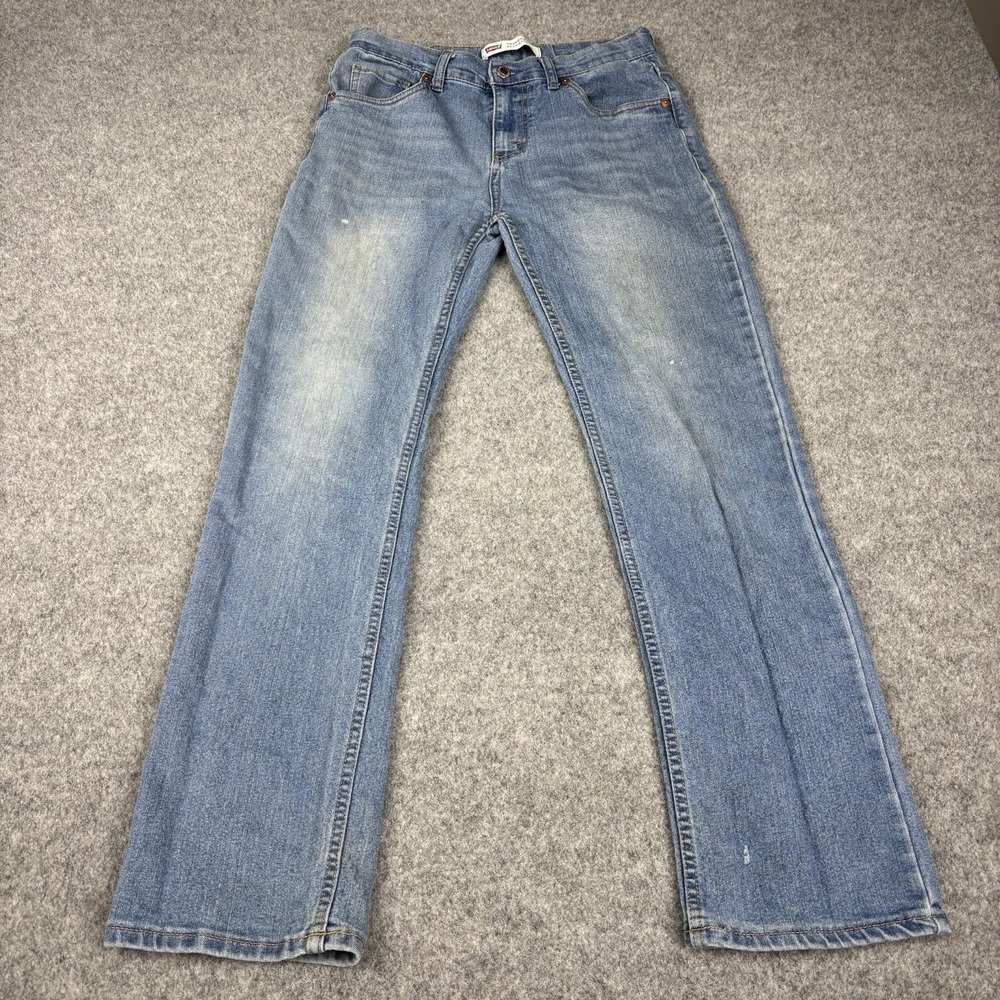 Levi's 514 Jeans Womens 18 Reg‎ Performance Straight Y2K Style Blue Denim Casual